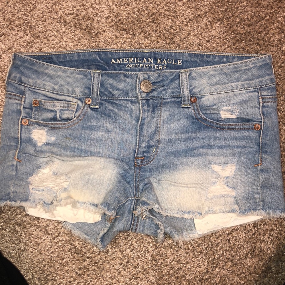 American eagle jean shorts!